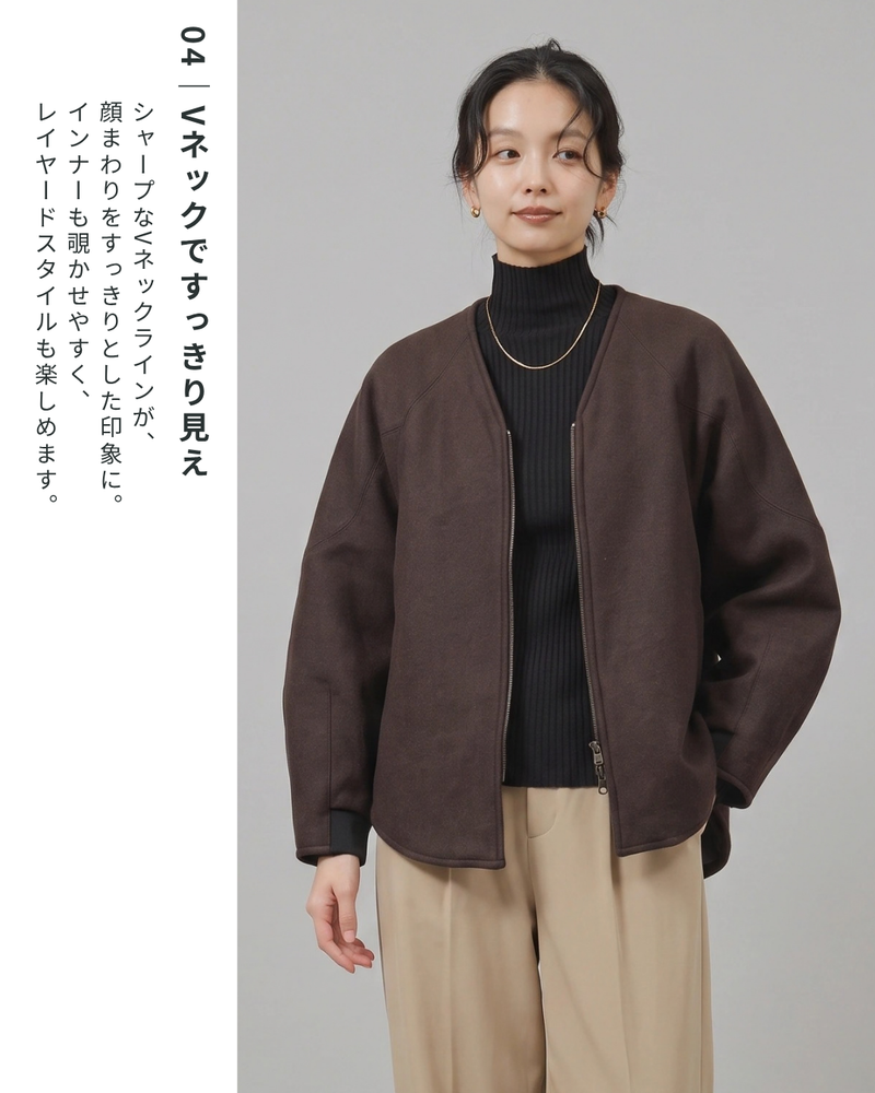 ダブルジップボンディングジャケット