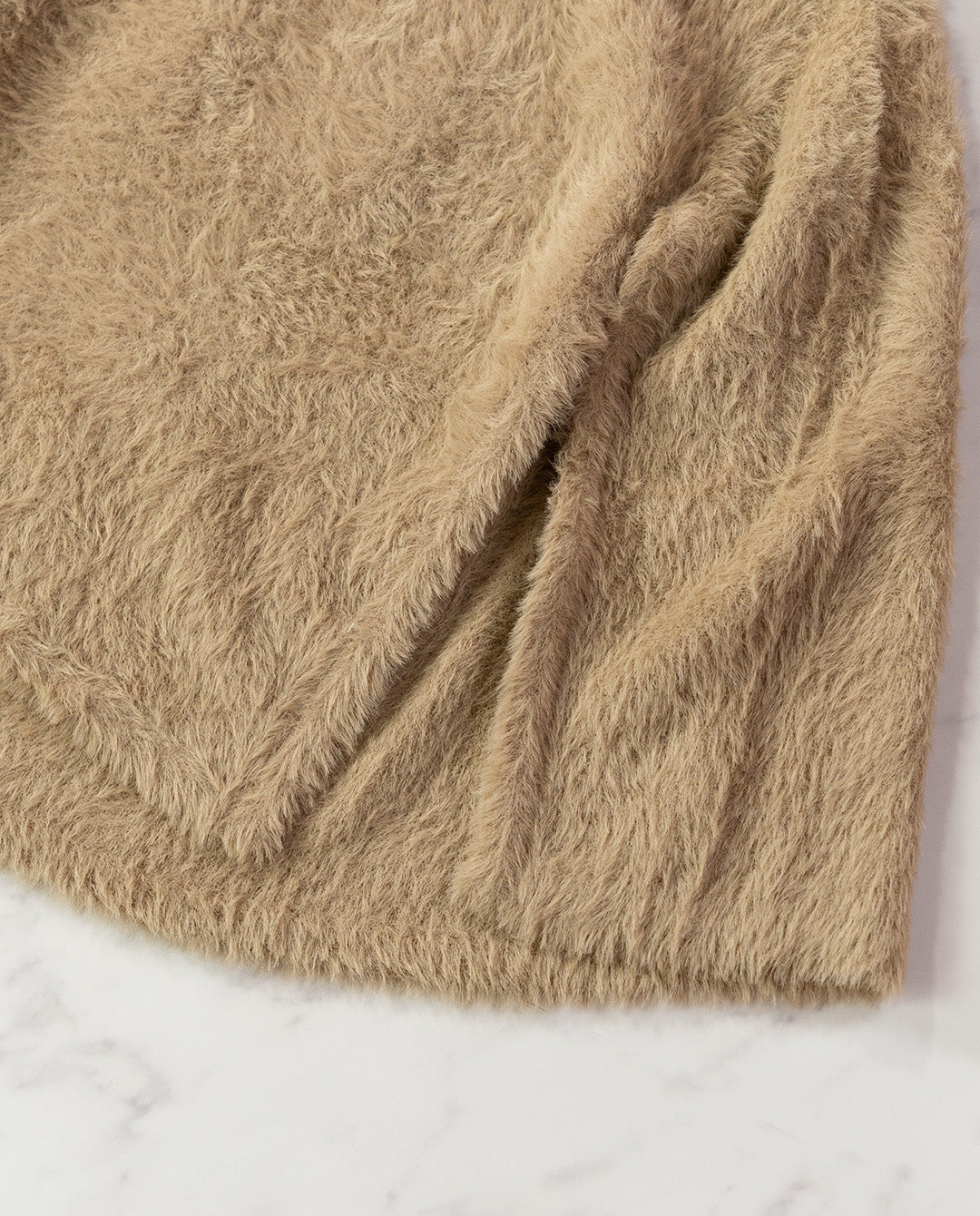 フェザーニットケープ