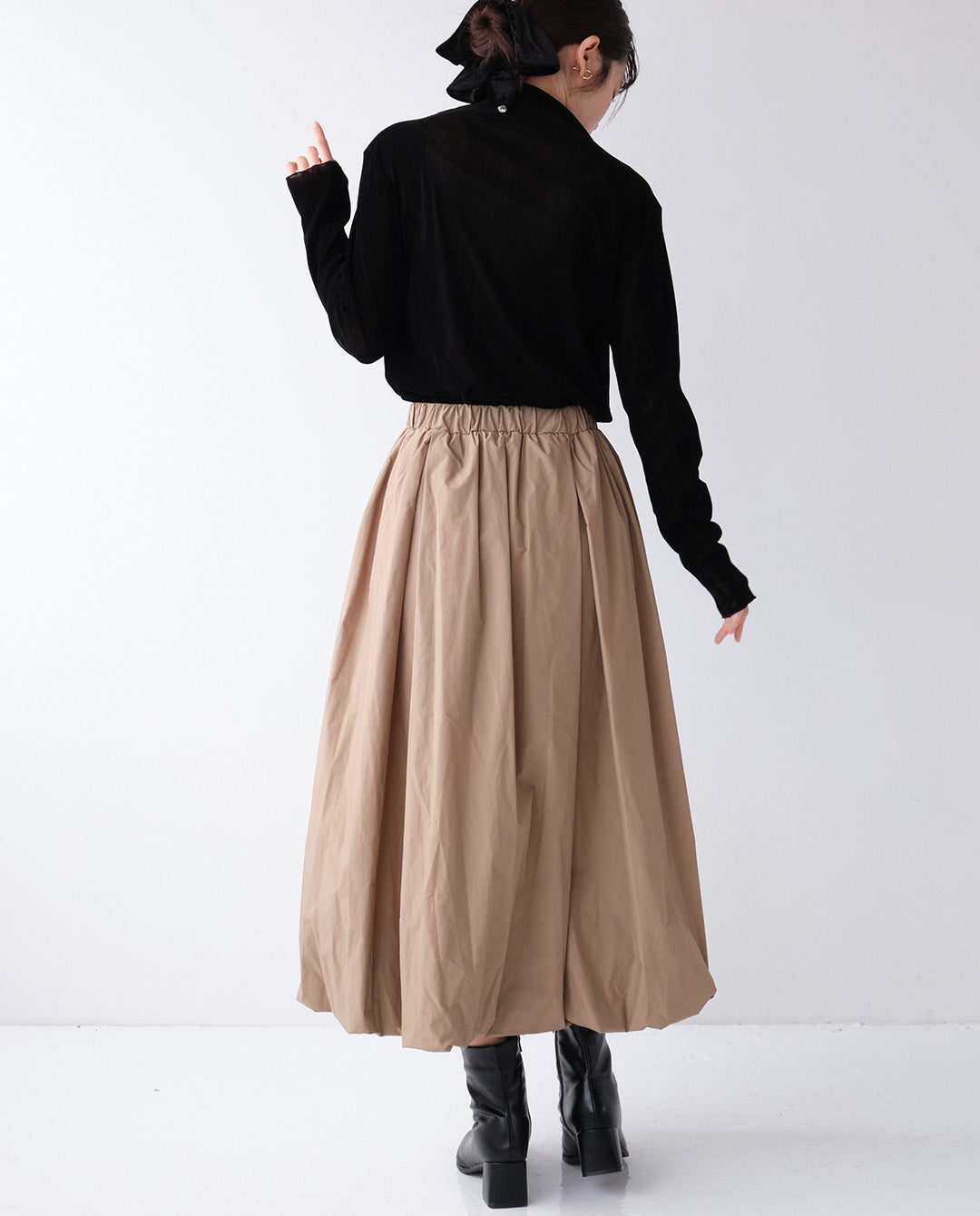 バルーンロングスカート