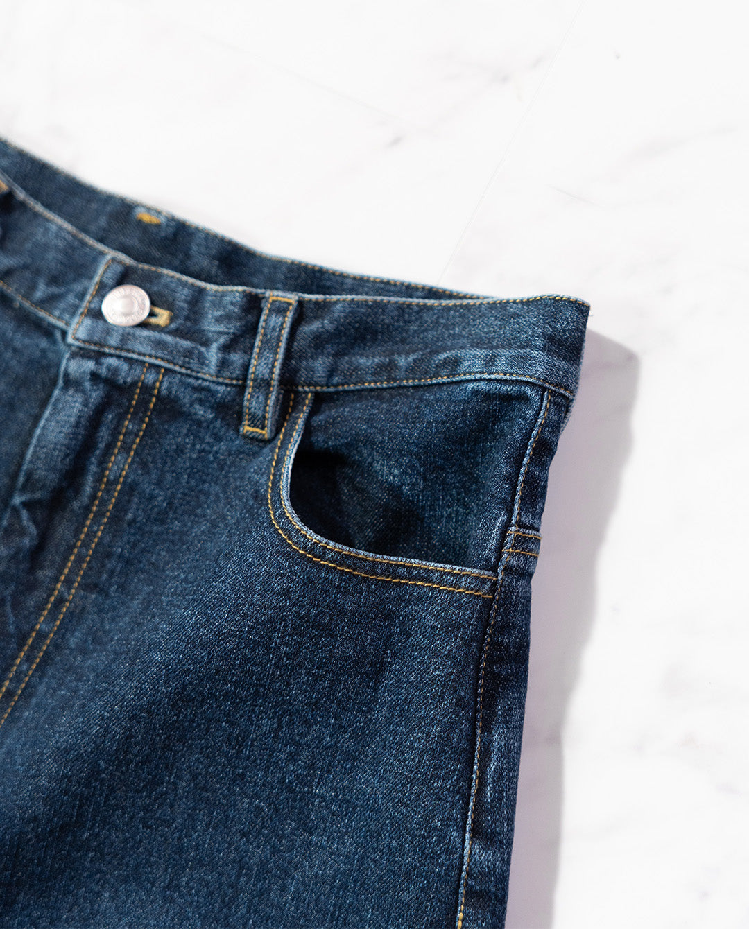 【KAIHARA】カーブデニムパンツ