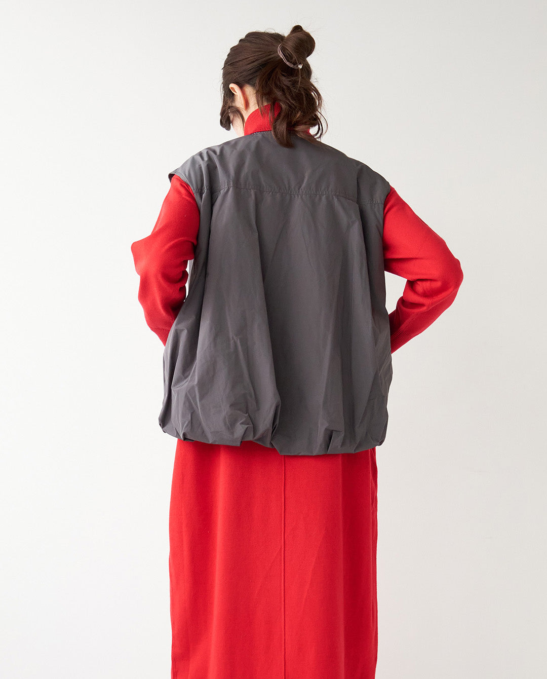 バルーンジップアップベスト