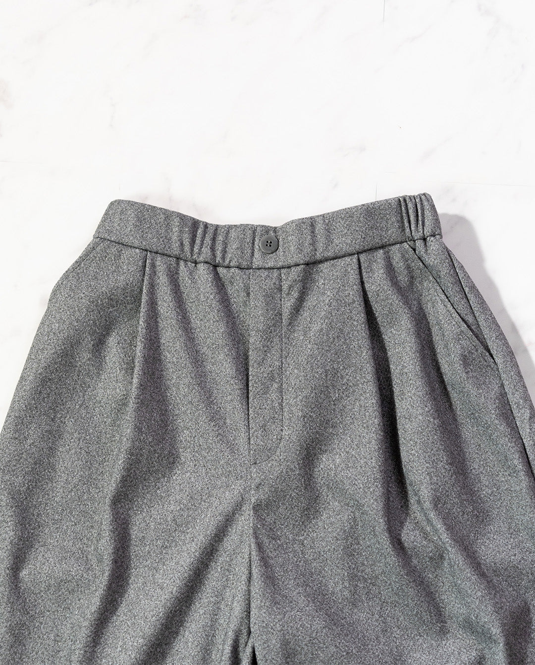 ウールライクワイドパンツ