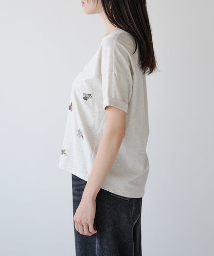 フルーツ刺繍Tシャツ