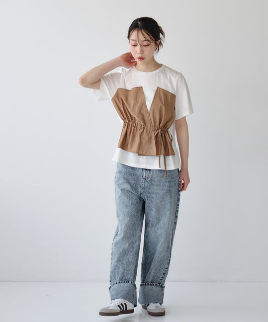 【予約商品】ビスチェライクドロストTシャツ