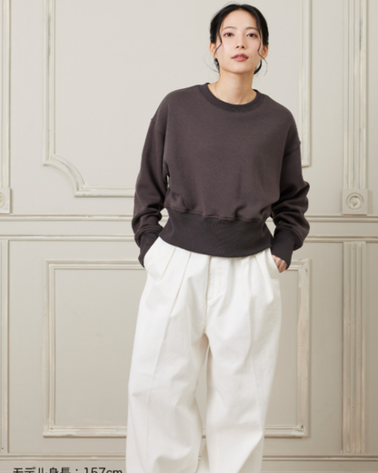 ボンバーヒートコルセットスウェット