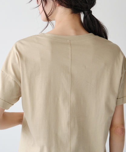 立体ロゴ刺繍Tシャツ