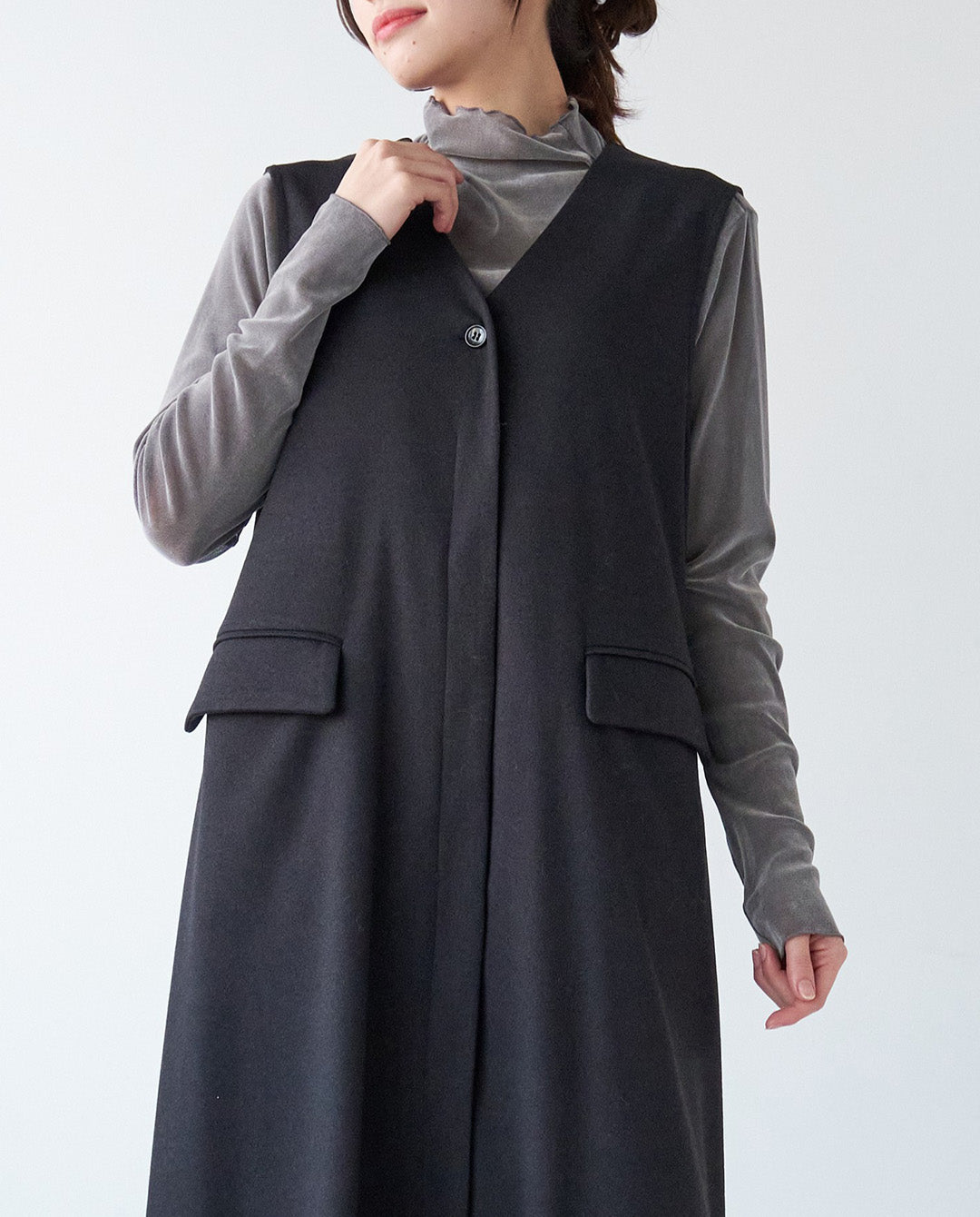 フロッキーチュールトップス