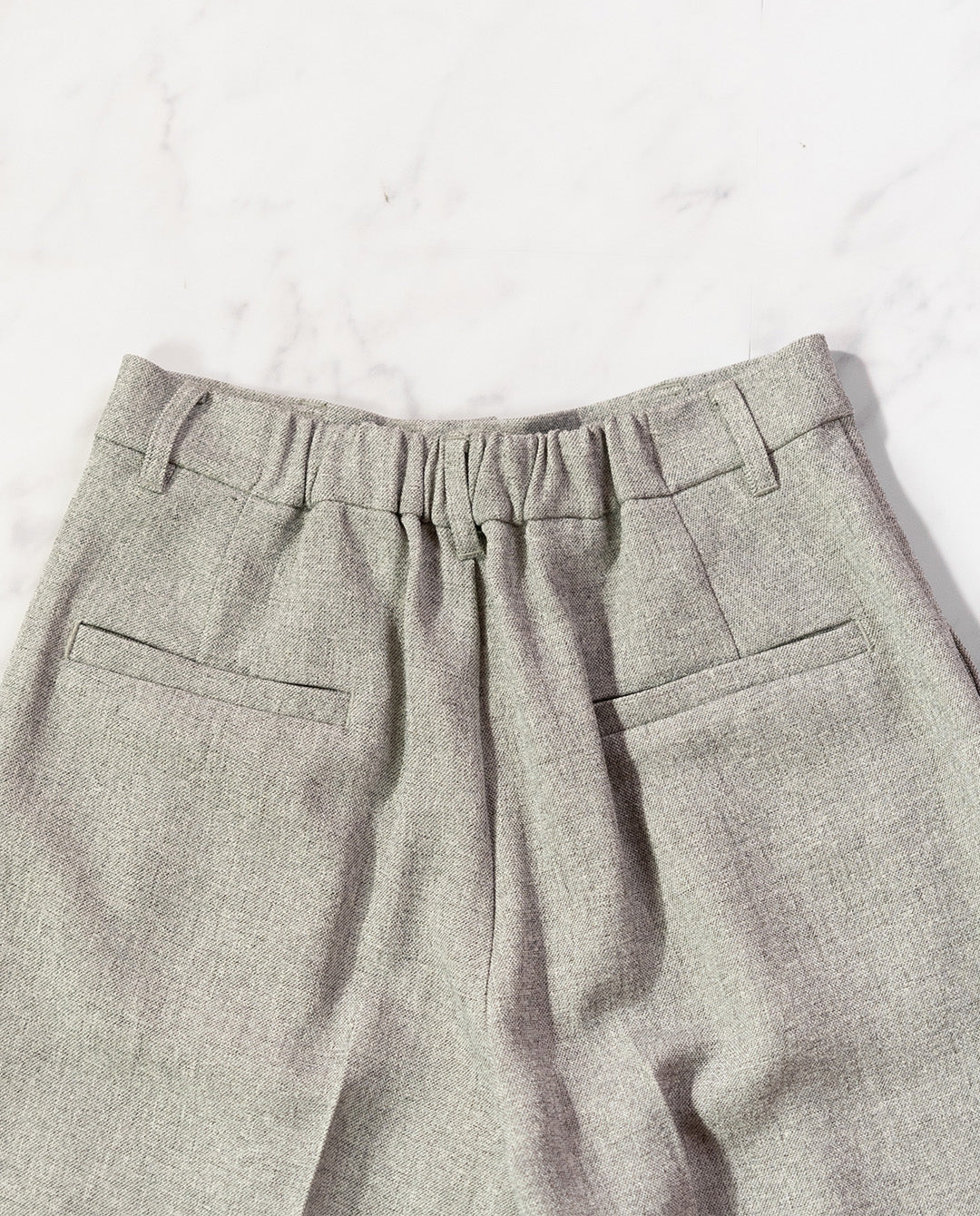 マニッシュタックワイドパンツ