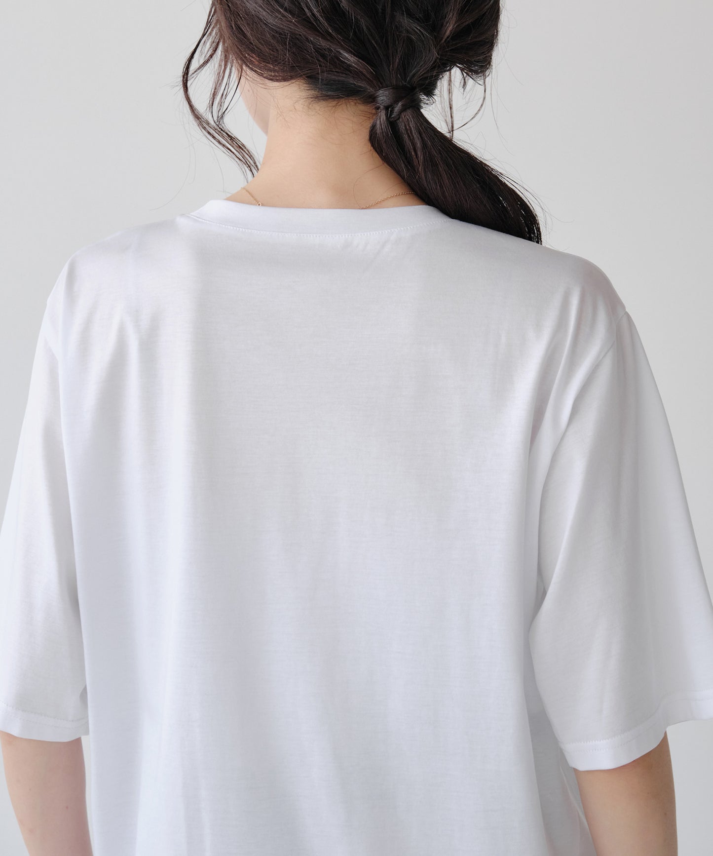 ジオメトリックプリントTシャツ