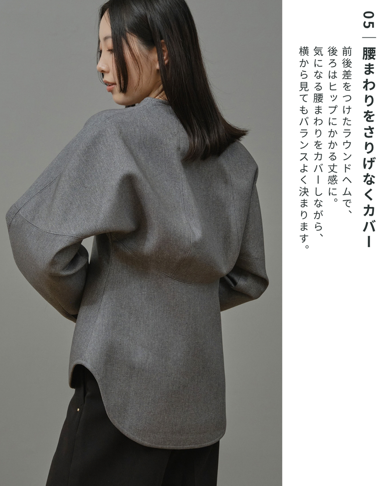 ダブルジップボンディングジャケット