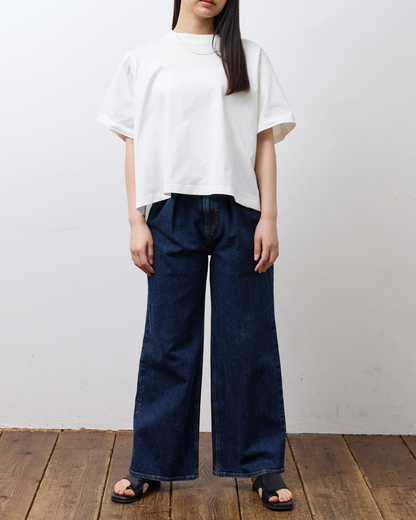 【KAIHARA】フロントタックバギーデニム