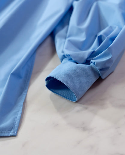 袖リブボリュームブラウス