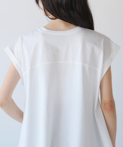 レースフォトフレンチTシャツ