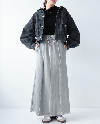 カットオフジャージースカート