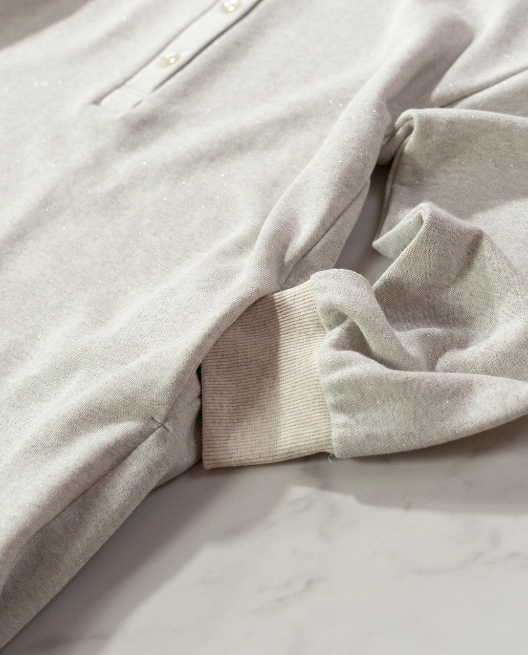 裏起毛Vネックワンピース