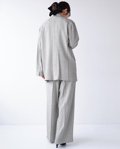 マニッシュタックワイドパンツ