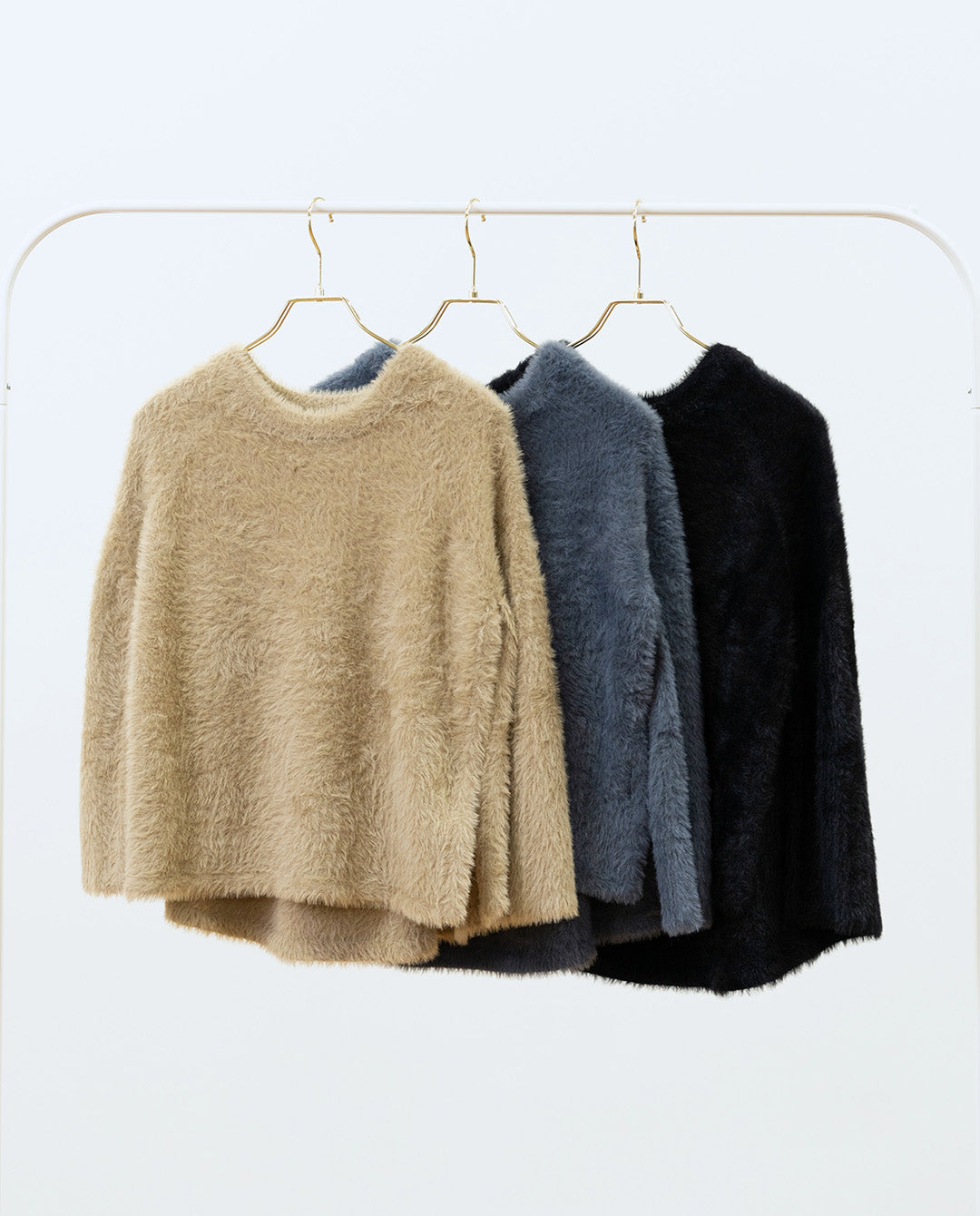 フェザーニットケープ