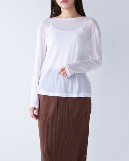 シアーロングTシャツ