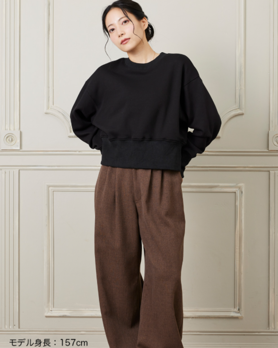 ボンバーヒートコルセットスウェット