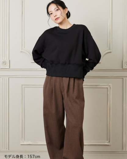 ボンバーヒートコルセットスウェット