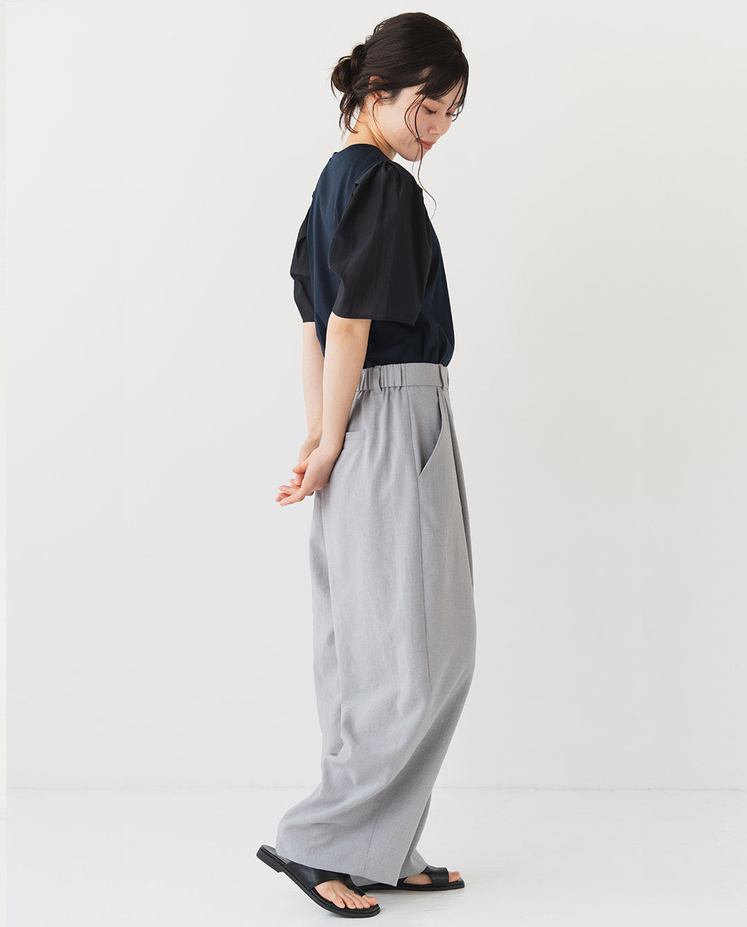ドライワッシャーバレルパンツ