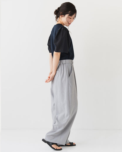 ドライワッシャーバレルパンツ