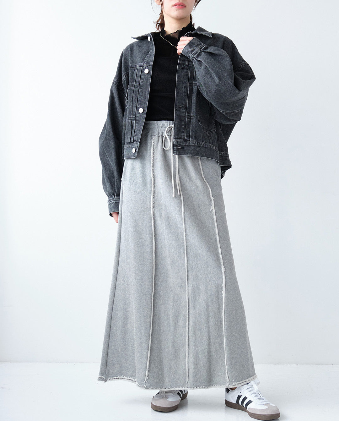 カットオフジャージースカート