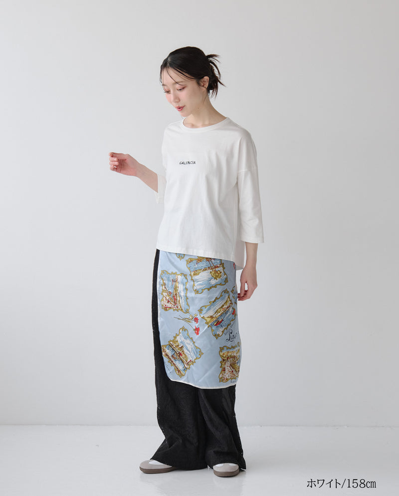 天竺ロゴ刺繍Ｔシャツ