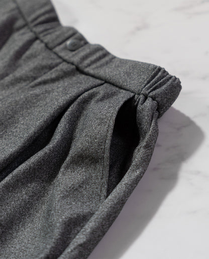 ウールライクワイドパンツ