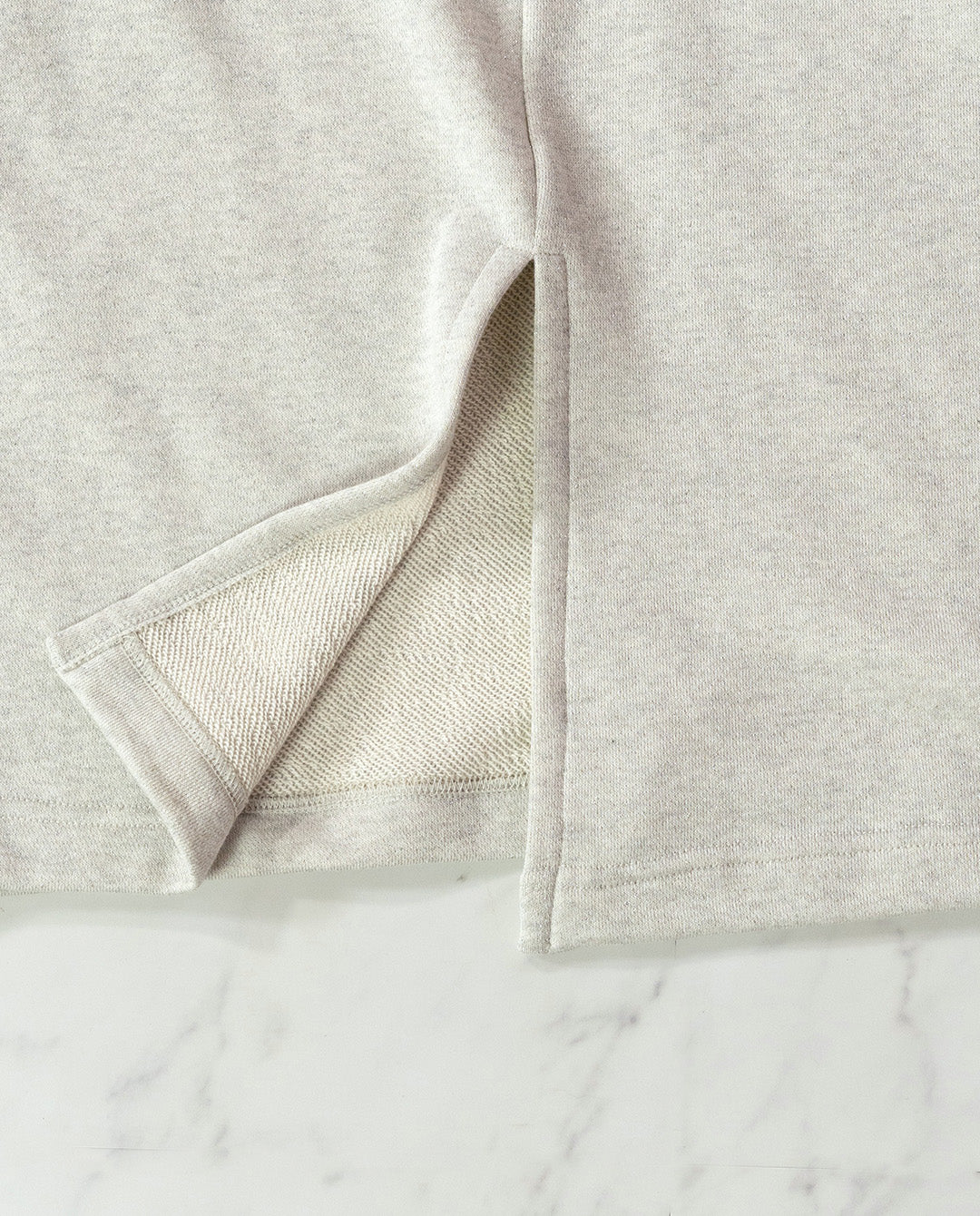 裏起毛Vネックワンピース