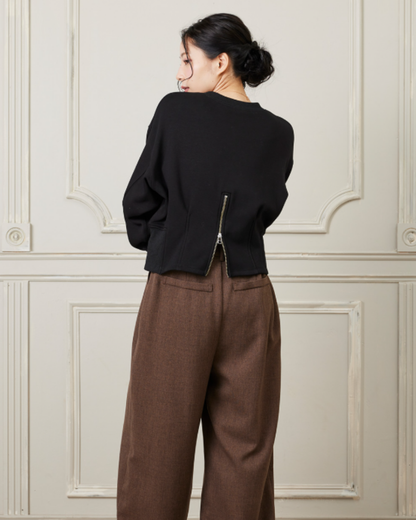 ボンバーヒートコルセットスウェット