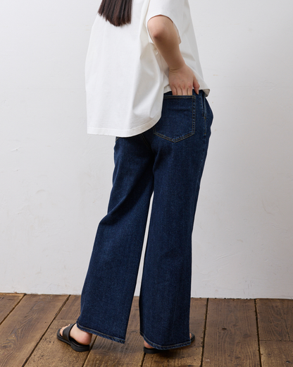 【KAIHARA】フロントタックバギーデニム