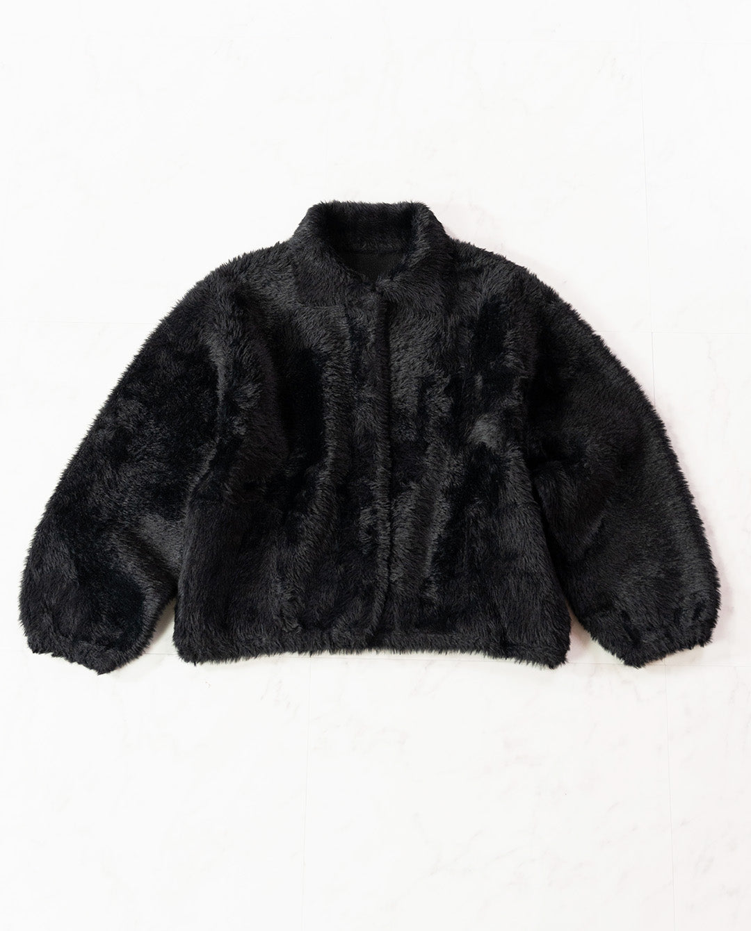 フェザーニットジャケット