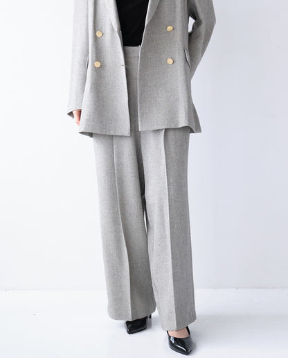 マニッシュタックワイドパンツ