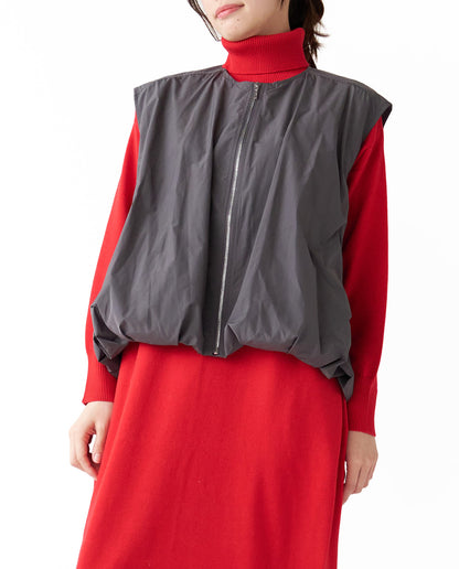 バルーンジップアップベスト