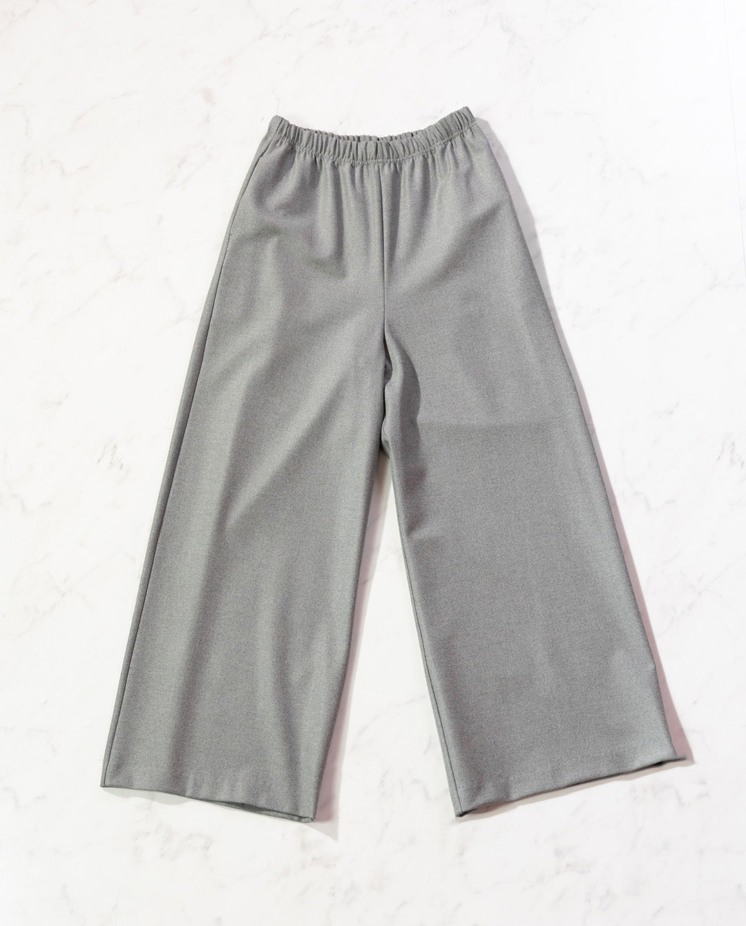 両面起毛イージーワイドパンツ