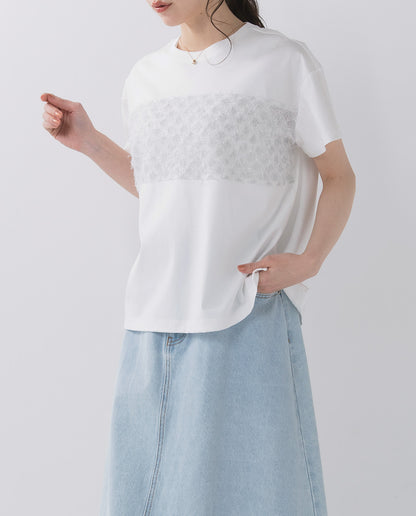 ラメフリンジＴシャツ