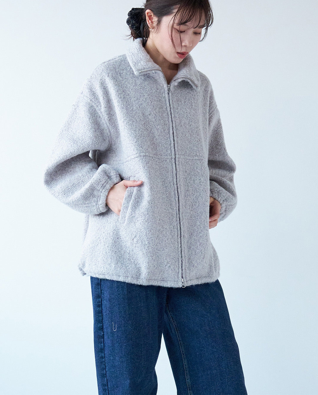 ウェイビーニードルジップコート