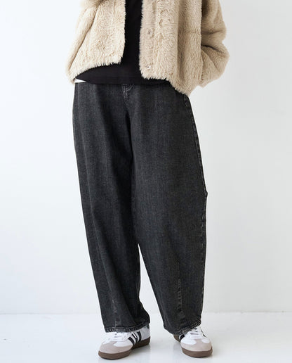 【KAIHARA】カーブデニムパンツ