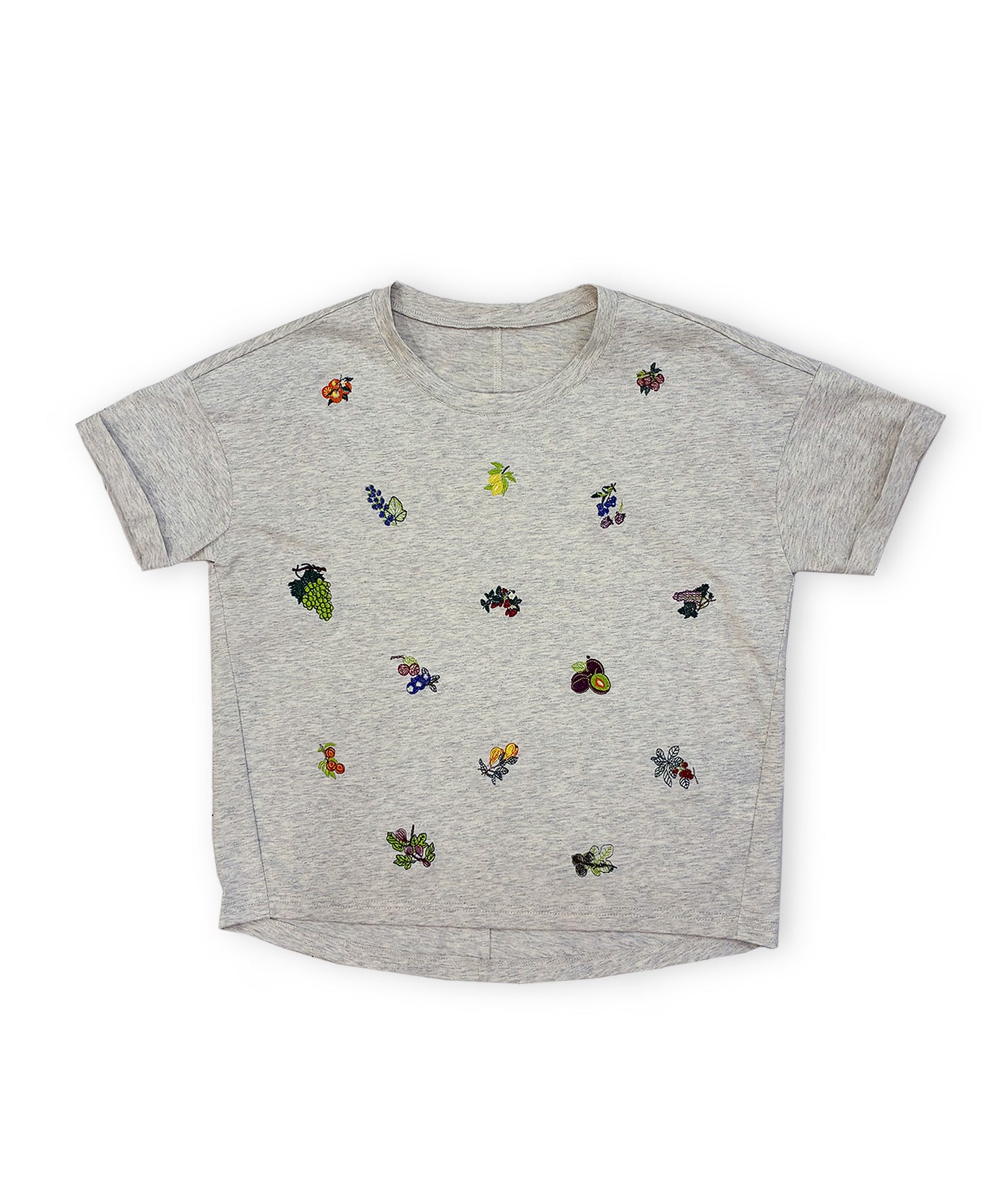 フルーツ刺繍Tシャツ