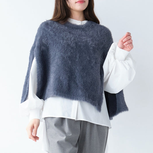 フェザーニットケープ