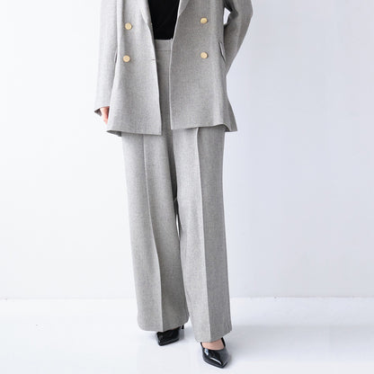 マニッシュタックワイドパンツ